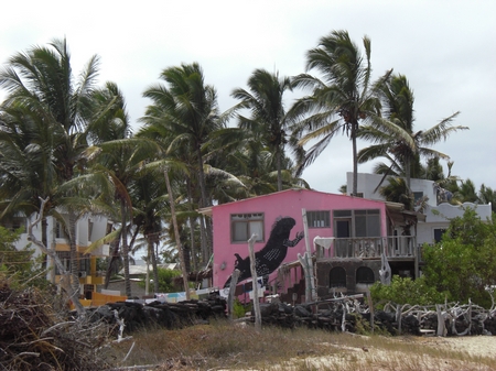 Hostal auf Isla Isabela